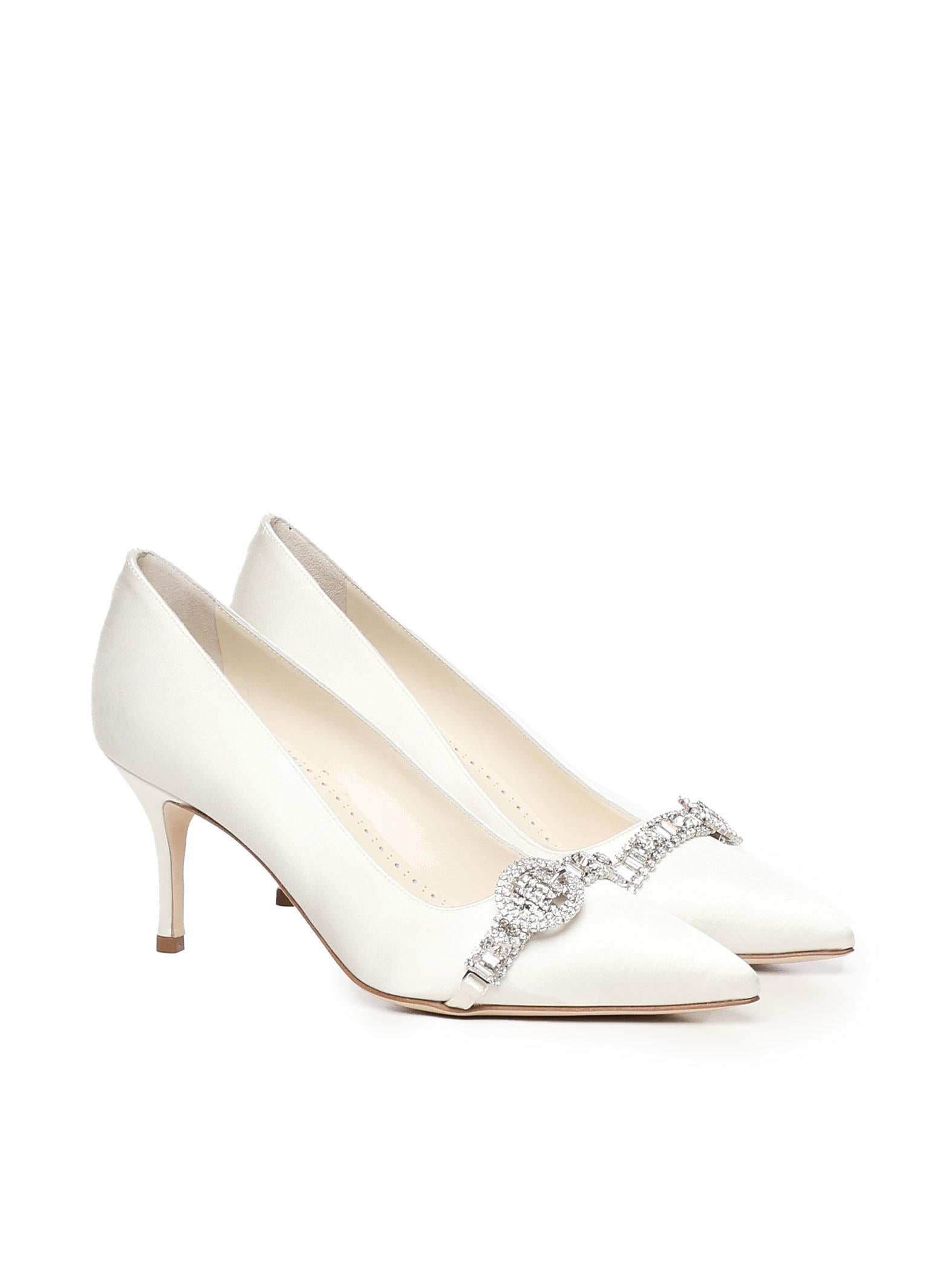 Décolleté Asapump con gioiello 4241928 1309 MANOLO BLAHNIK 