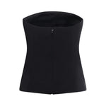 Top bustier con ricamo di strass 79AAM615 N0356899 GENNY 