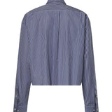 Camicia in popeline con logo MK2047 195DF098Z MIU MIU 