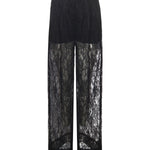 Pantaloni ampi in pizzo 105501 A2R7Z99 PINKO 