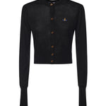 Cardigan Bea con logo 1803002U Y001AN402 VIVIENNE WESTWOOD 