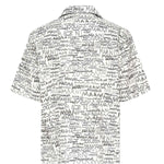 Camicia bowling scribble<BR/> CUMU0213A5 UTC464MPW01 MARNI 