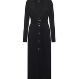 Cardigan maxi in misto viscosa 5BGR01 5890ZJBLK MARCIANO BY GUESS 