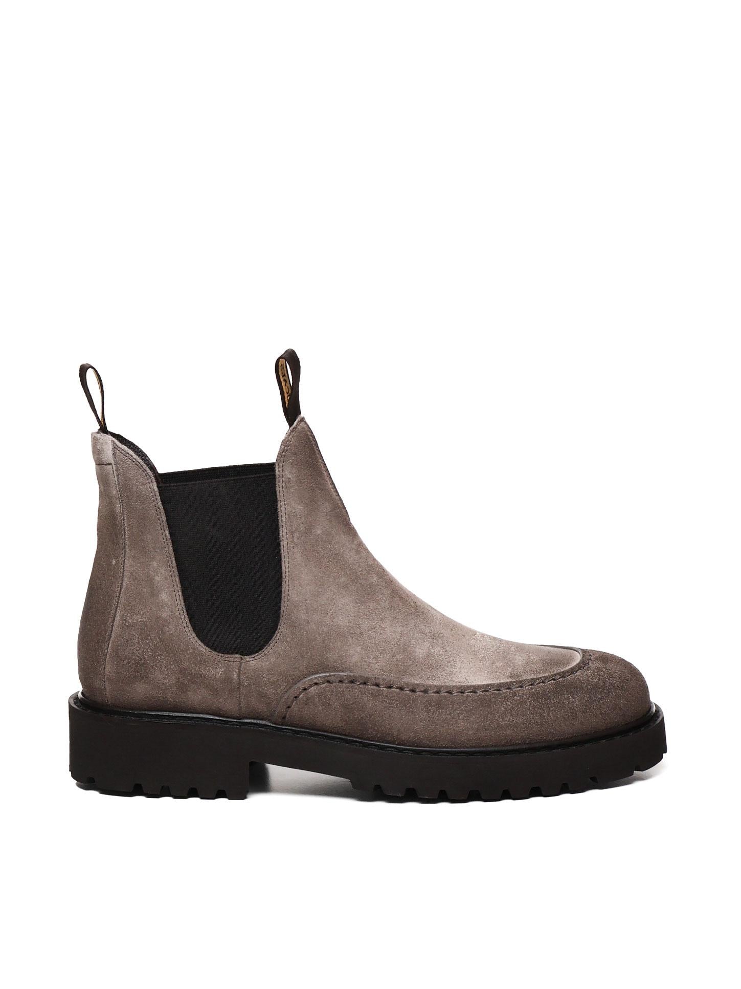 Stivaletto in suede e gomma DU2911CENTPF737 TM39 DOUCAL'S 