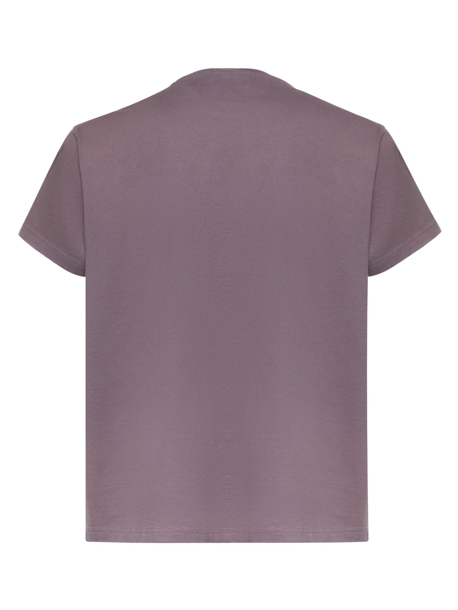 T-shirt con ricamo in cotone FOSS26TT09012 6363 FOUND 