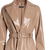 Trench in ecopelle spalmato F0W3WT FUSW7M0179 DOLCE & GABBANA 