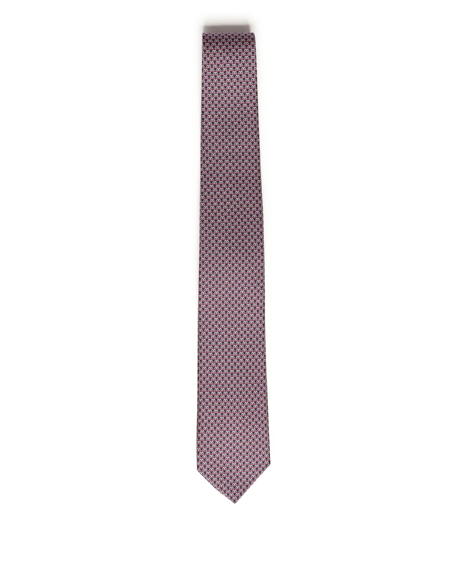 Cravatta in seta con stampa 351326 789077003 FERRAGAMO 