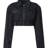 Giacca in denim zebrata 114027 256 ROTATE 