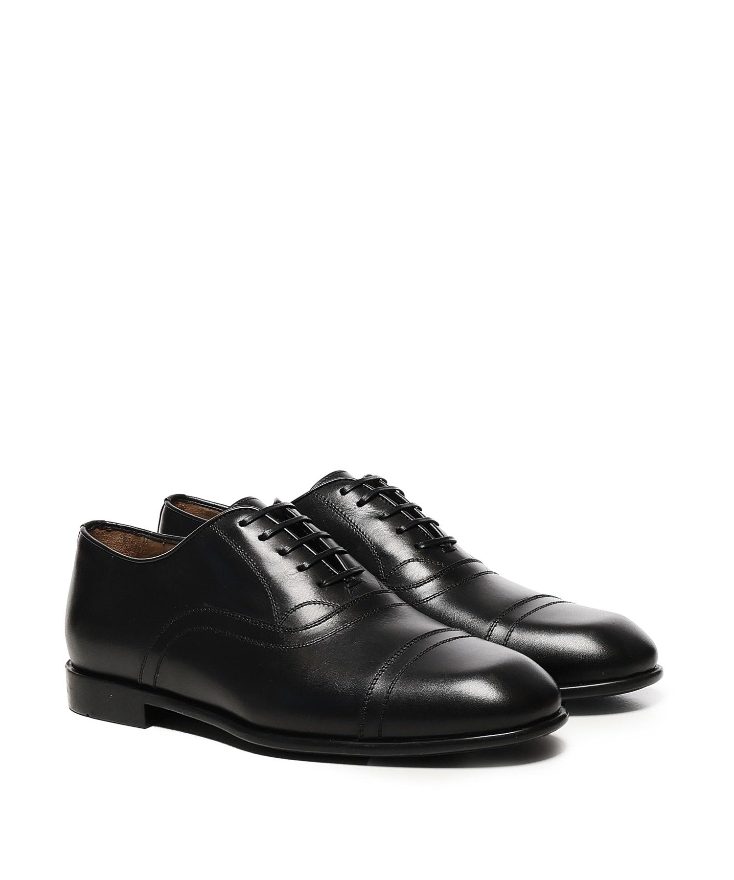 Scarpa Derby in pelle 027995 775110004 FERRAGAMO 