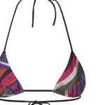 Top bikini a triangolo con stampa Iride 5UMX22 5U755011 PUCCI 