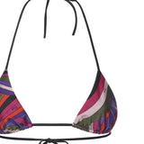 Top bikini a triangolo con stampa Iride 5UMX22 5U755011 PUCCI 