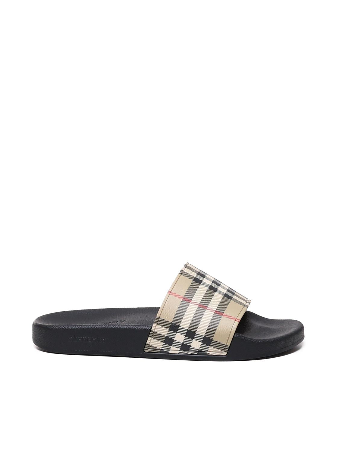 Slides Check 8056942 A7028 BURBERRY 