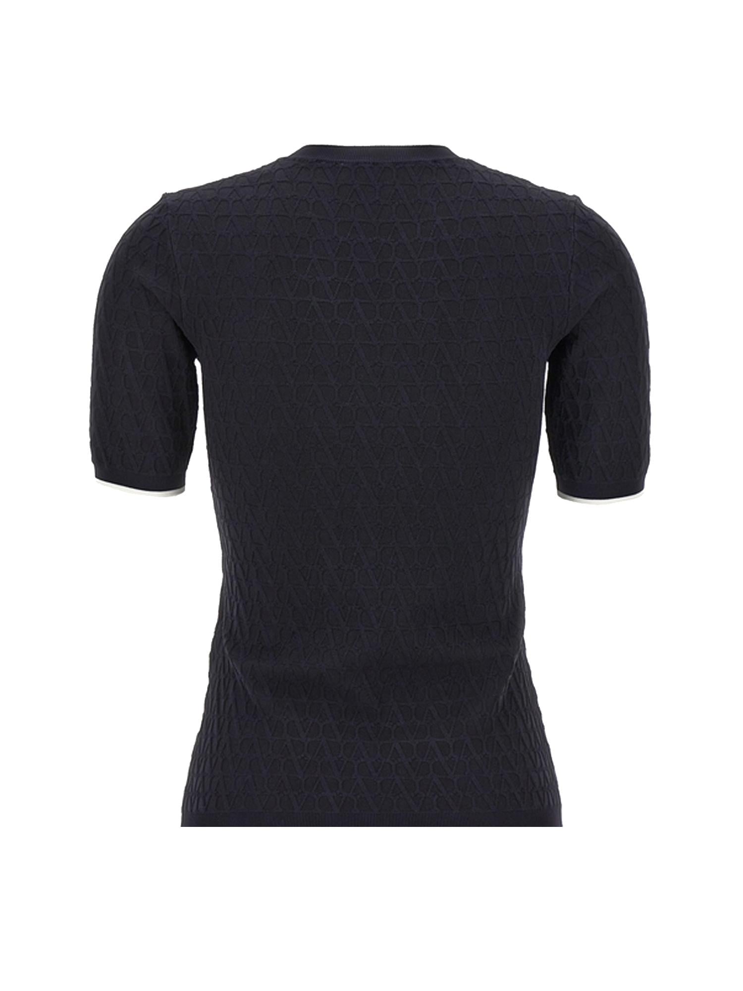 T-shirt elastica aderente 5B3KC58P 8QN671 VALENTINO GARAVANI 