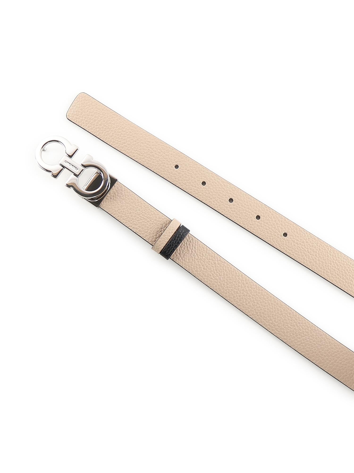 Cintura Gancini in pelle 23A565 615288408 FERRAGAMO 