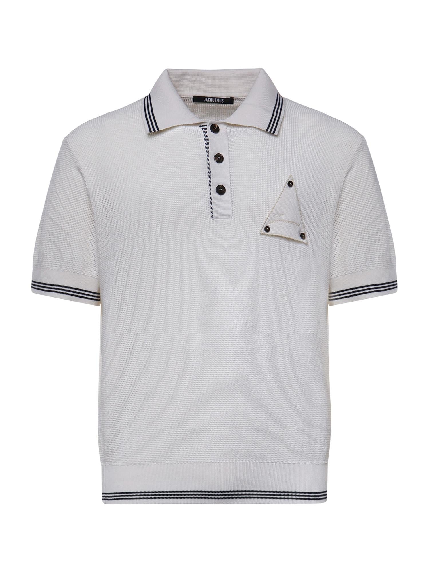 Polo Voilier in seta e cotone POM00618AK00318 100 JACQUEMUS 