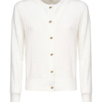 Cardigan in lana a coste 835337 V5L709071 BOTTEGA VENETA 