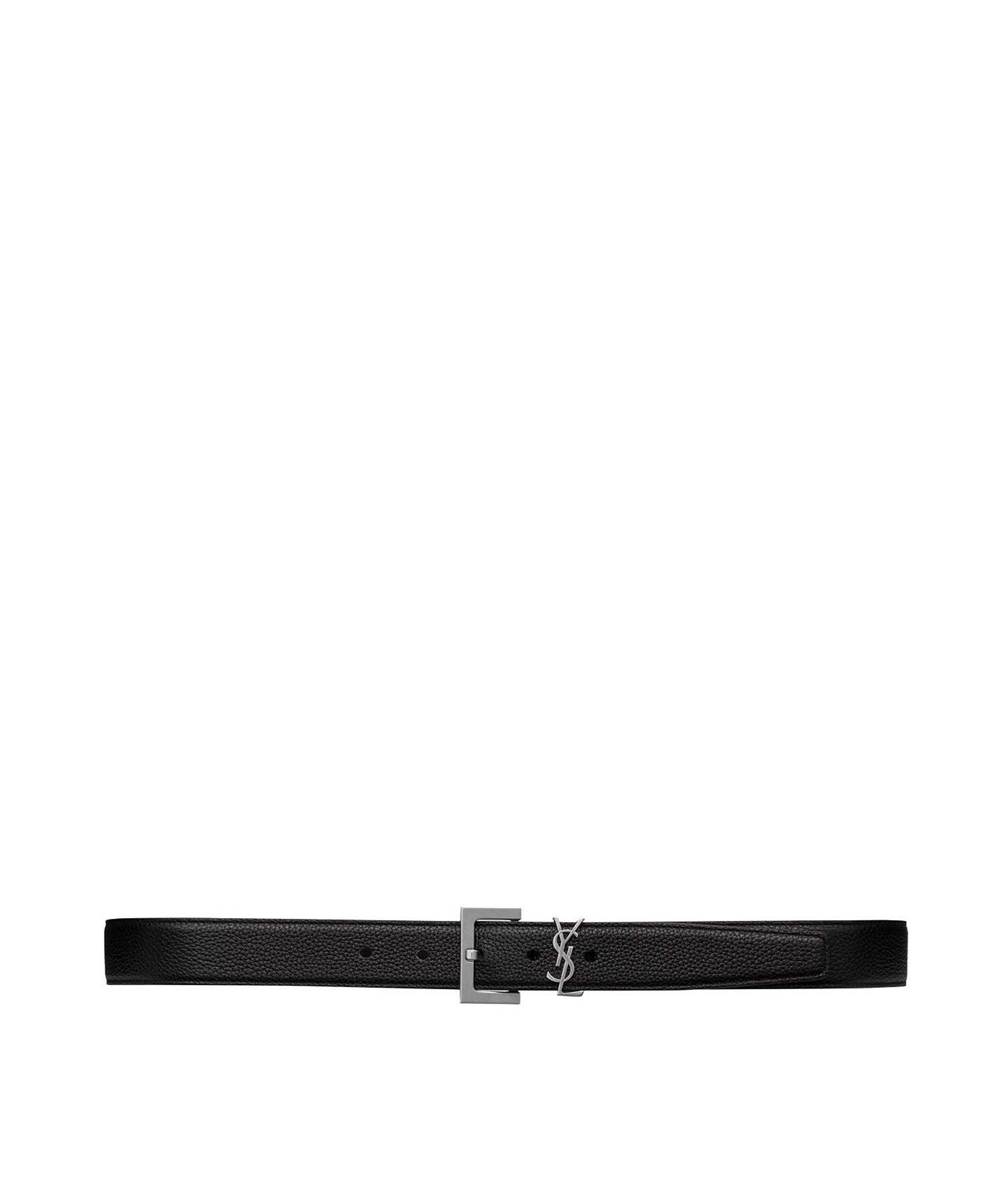 Cintura cassandre in pelle martellata 634440 DTI0E1000 SAINT LAURENT 