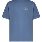T-shirt Slogan in cotone<BR/> KTS203CO002 ATBL Drôle de Monsieur 
