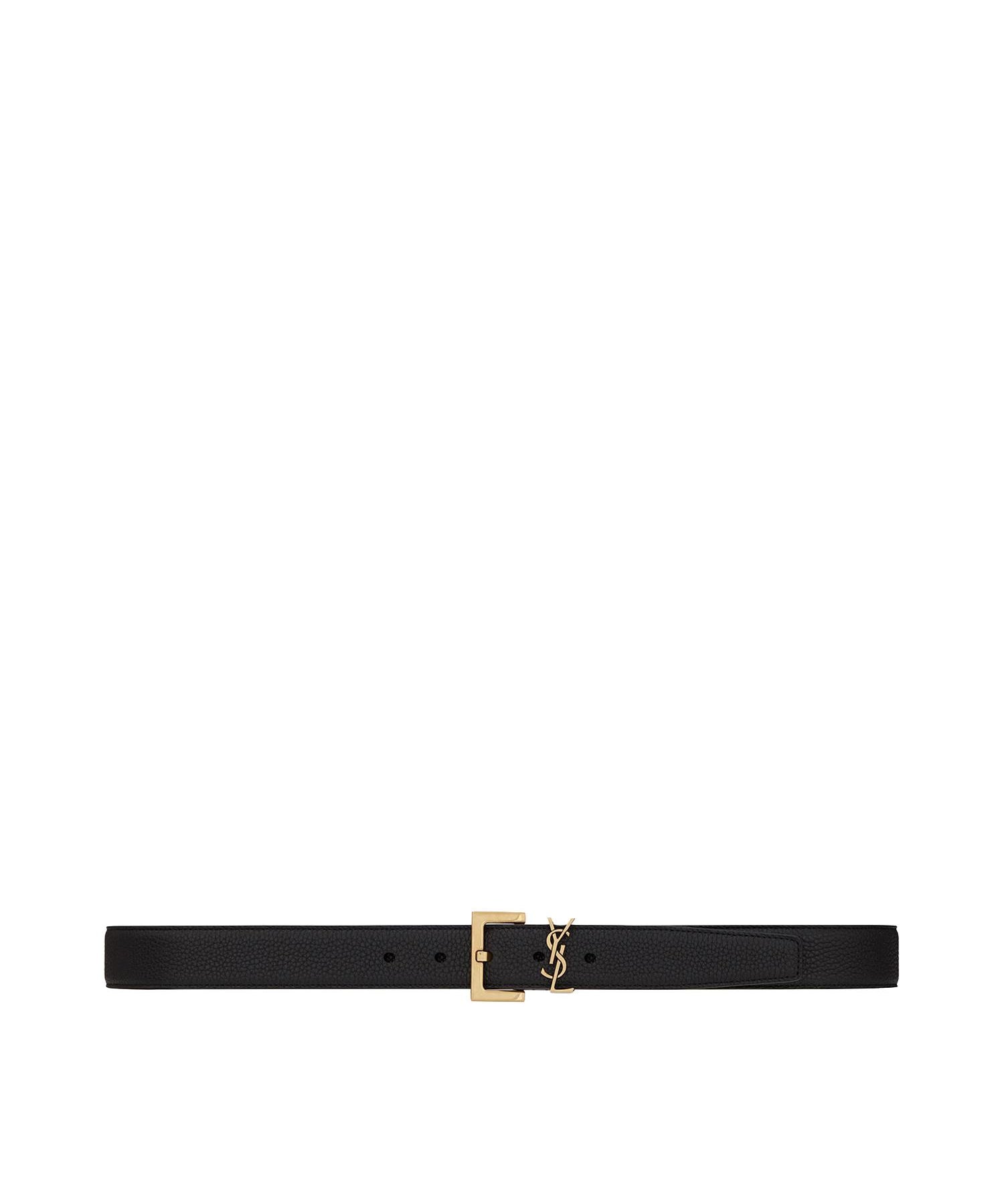 Cintura cassandre in pelle martellata 634440 DTI0W1000 SAINT LAURENT 