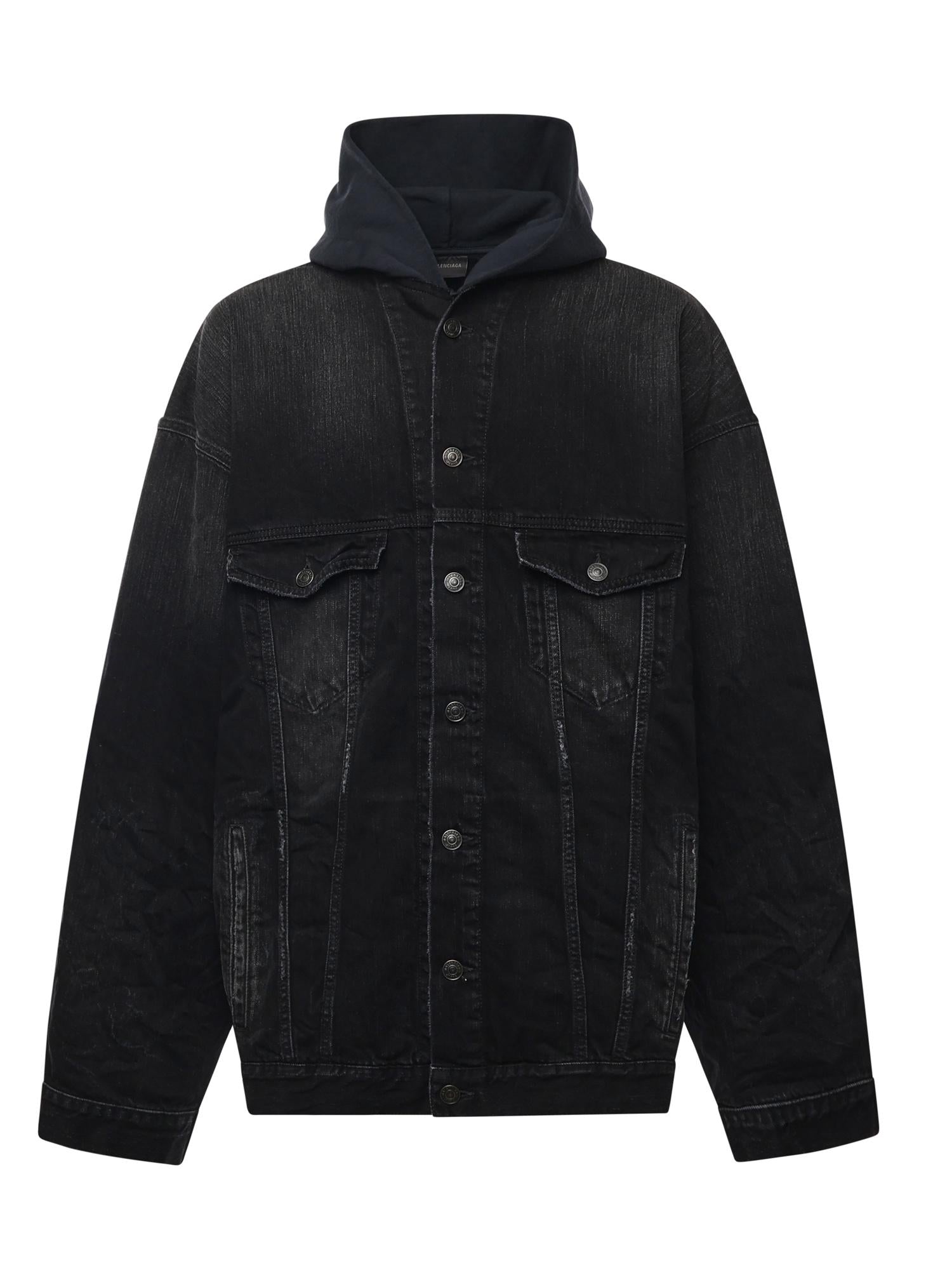 Giacca Hybrid con cappuccio 850703 TTW671037 BALENCIAGA 