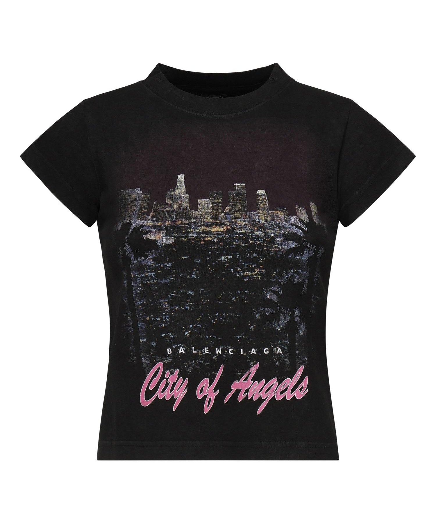 T-shirt Shrunk City Of Angels 807341 TSVR51041 BALENCIAGA 