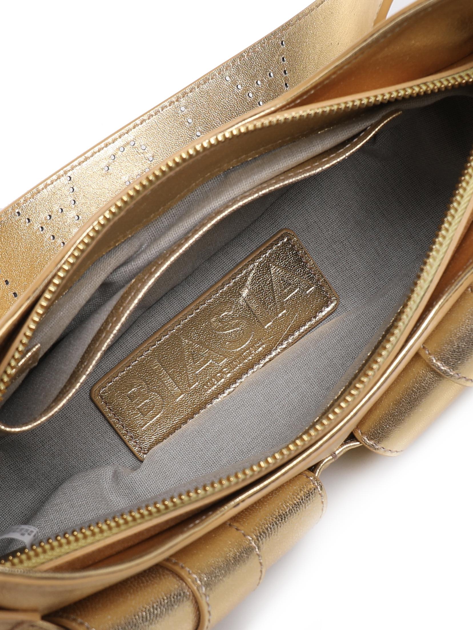 Borsa a spalla Y2K.001 FBBP70001LAM -ORO/ORO BIASIA 
