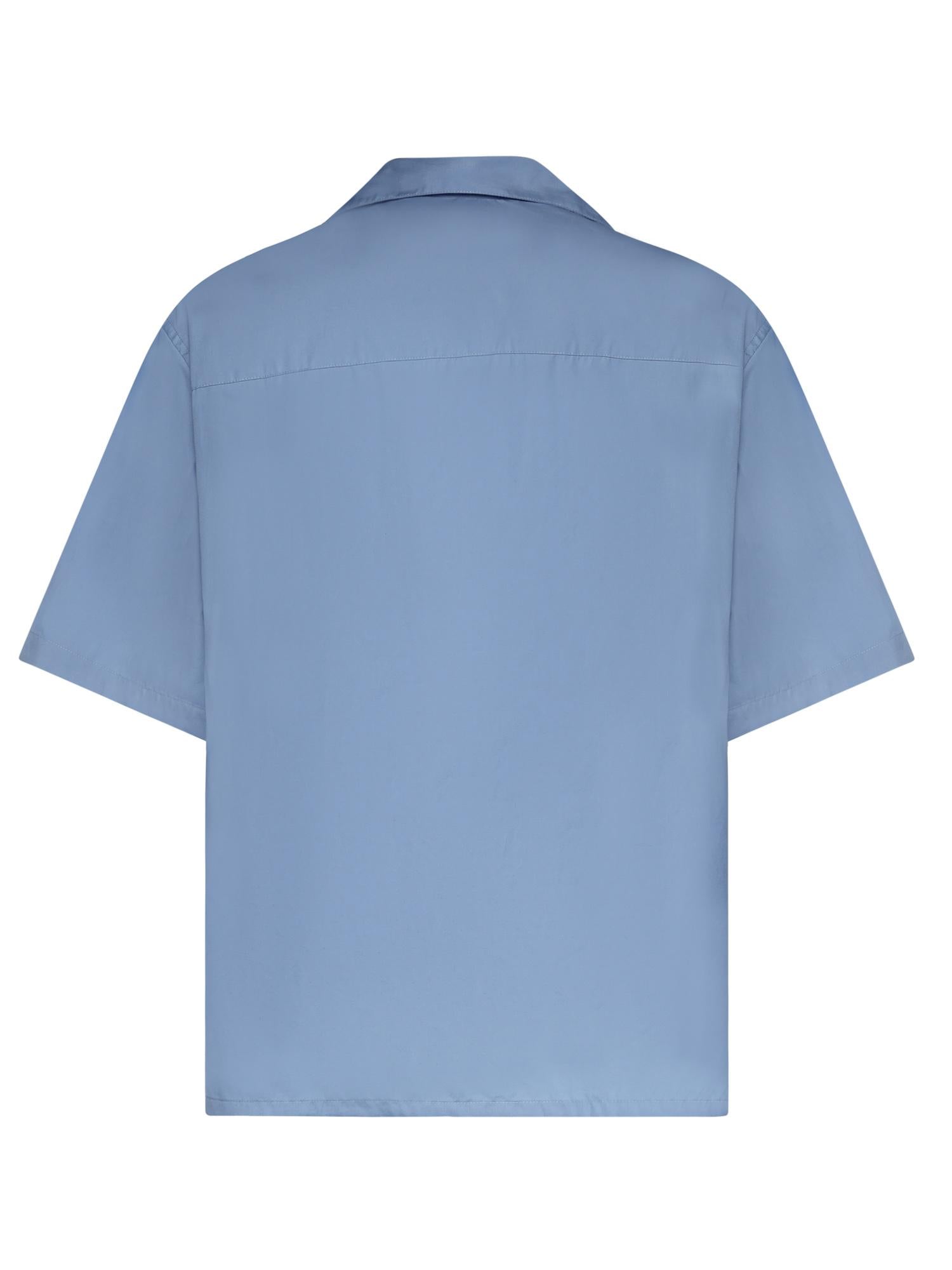 Camicia in cotone con logo CUMU0213PP USCT88LWB31 MARNI 