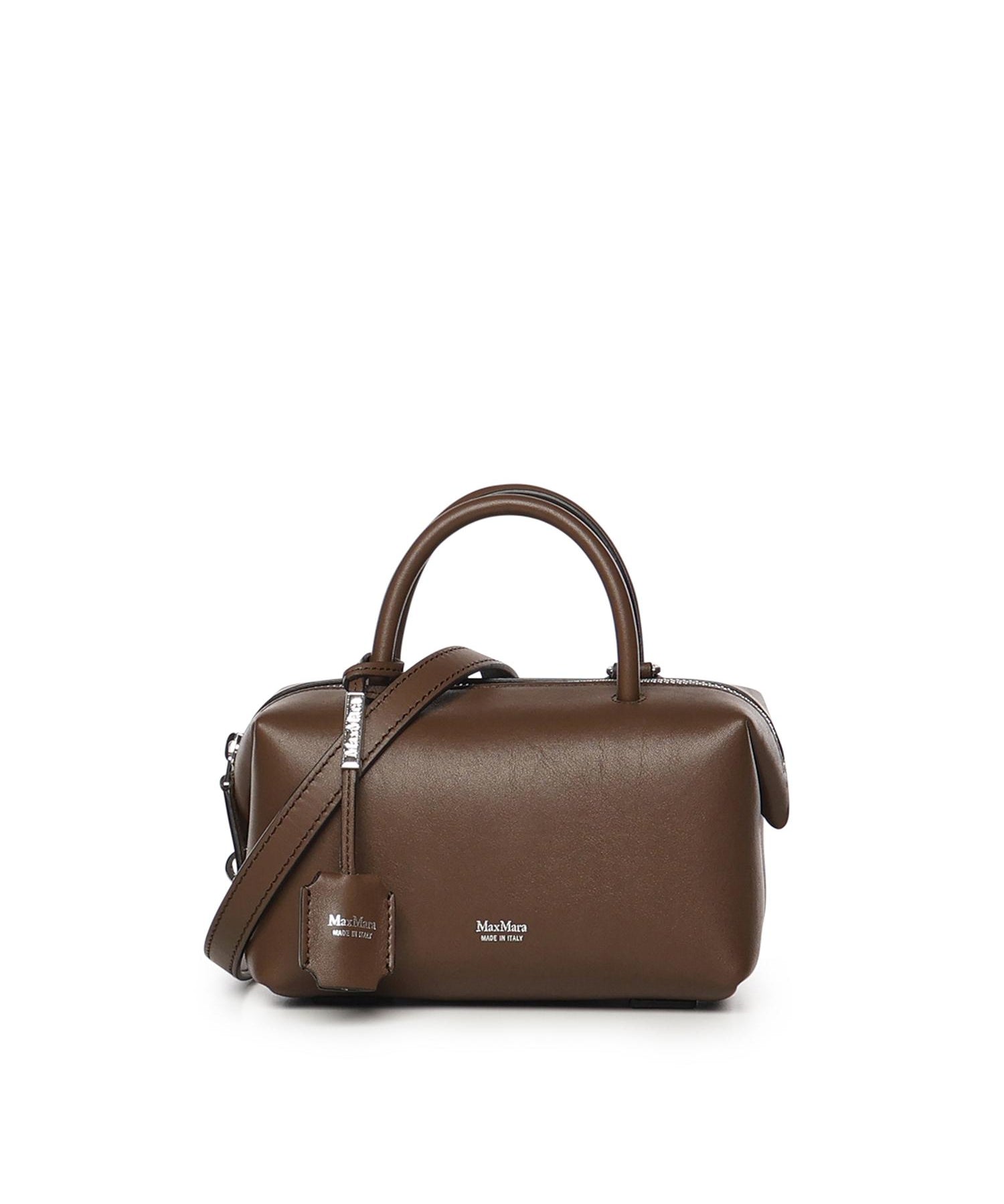 Bauletto in pelle con logo 2614511031600 029 MAX MARA 