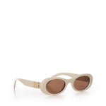 Occhiali da sole con logo MU06ZS 21D90Q50 MIU MIU 