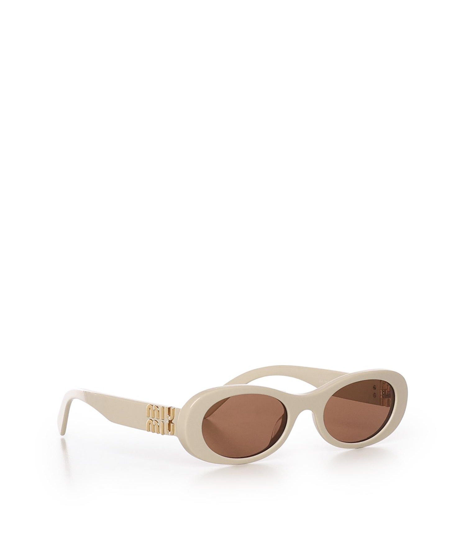 Occhiali da sole con logo MU06ZS 21D90Q50 MIU MIU 