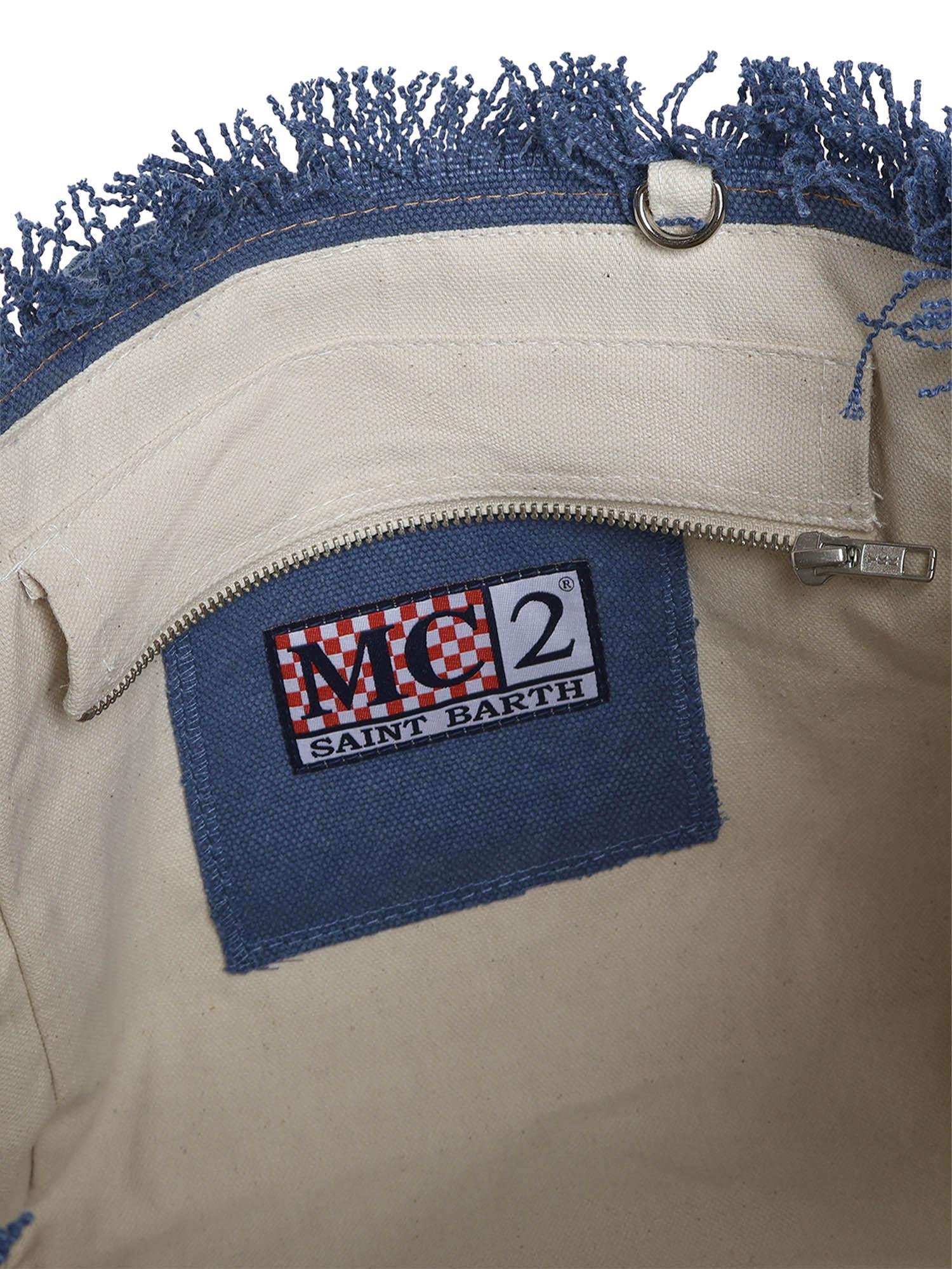 Borsa Colette in denim COL0001 00009L MC2 SAINT BARTH 