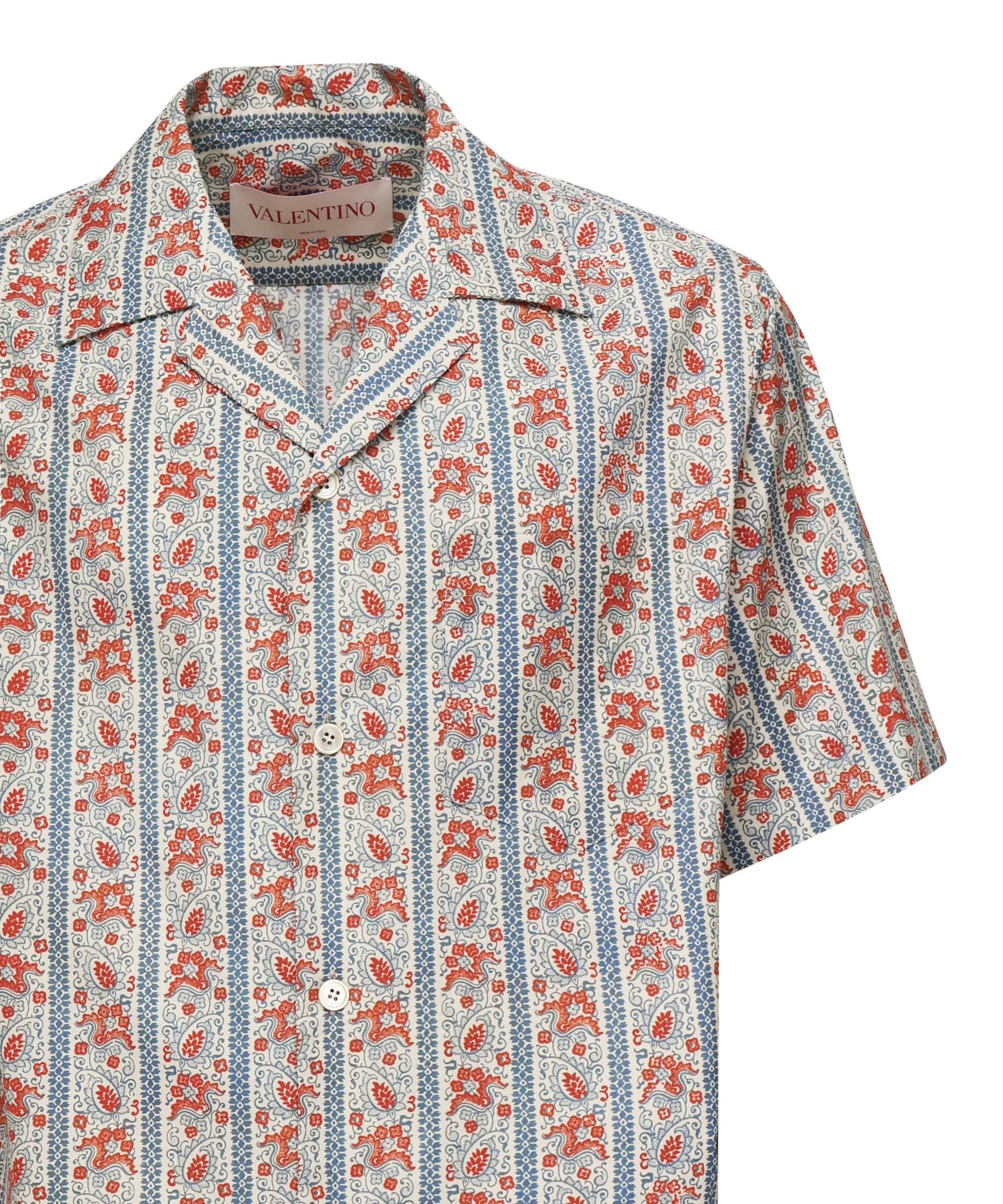 Camicia bowling con stampa paisley 6V3AA111 AS1QQX VALENTINO GARAVANI 