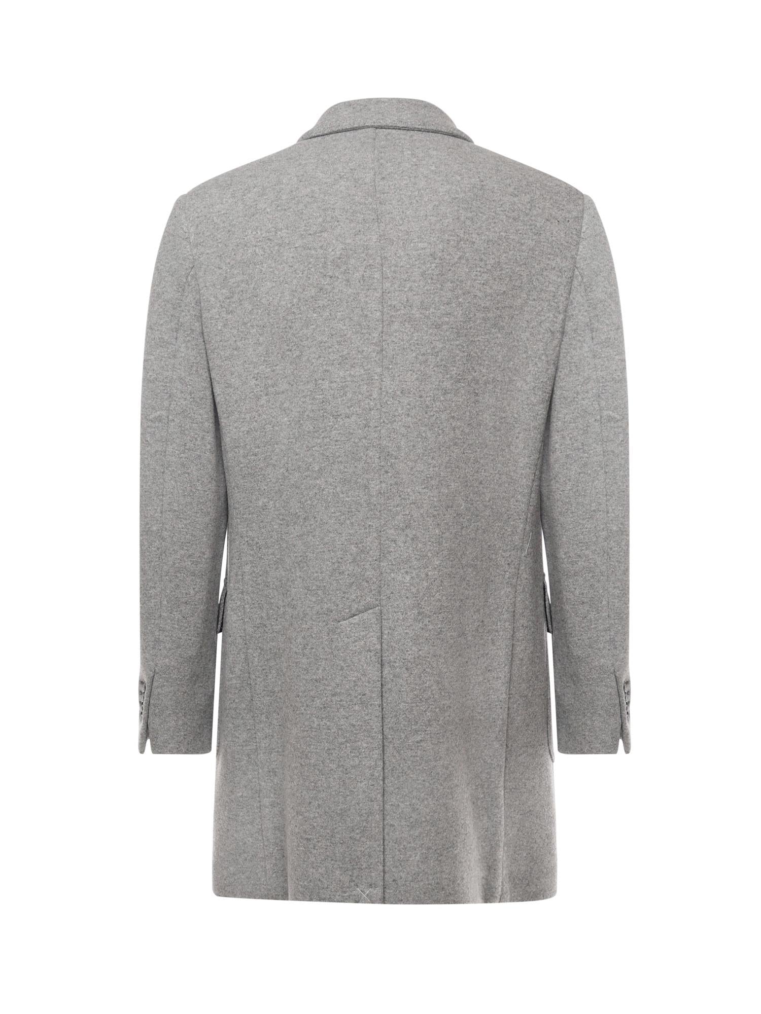 Cappotto doppiopetto in jersey di lana NAM5151018JXLQ B201 FAY 