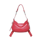 Borsa a spalla Y2K.002 FBBP70002STR -CILIEGIA/NIKEL BIASIA 