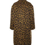 Cappotto animalier in alpaca e lana 845602 V4YP02712 BOTTEGA VENETA 