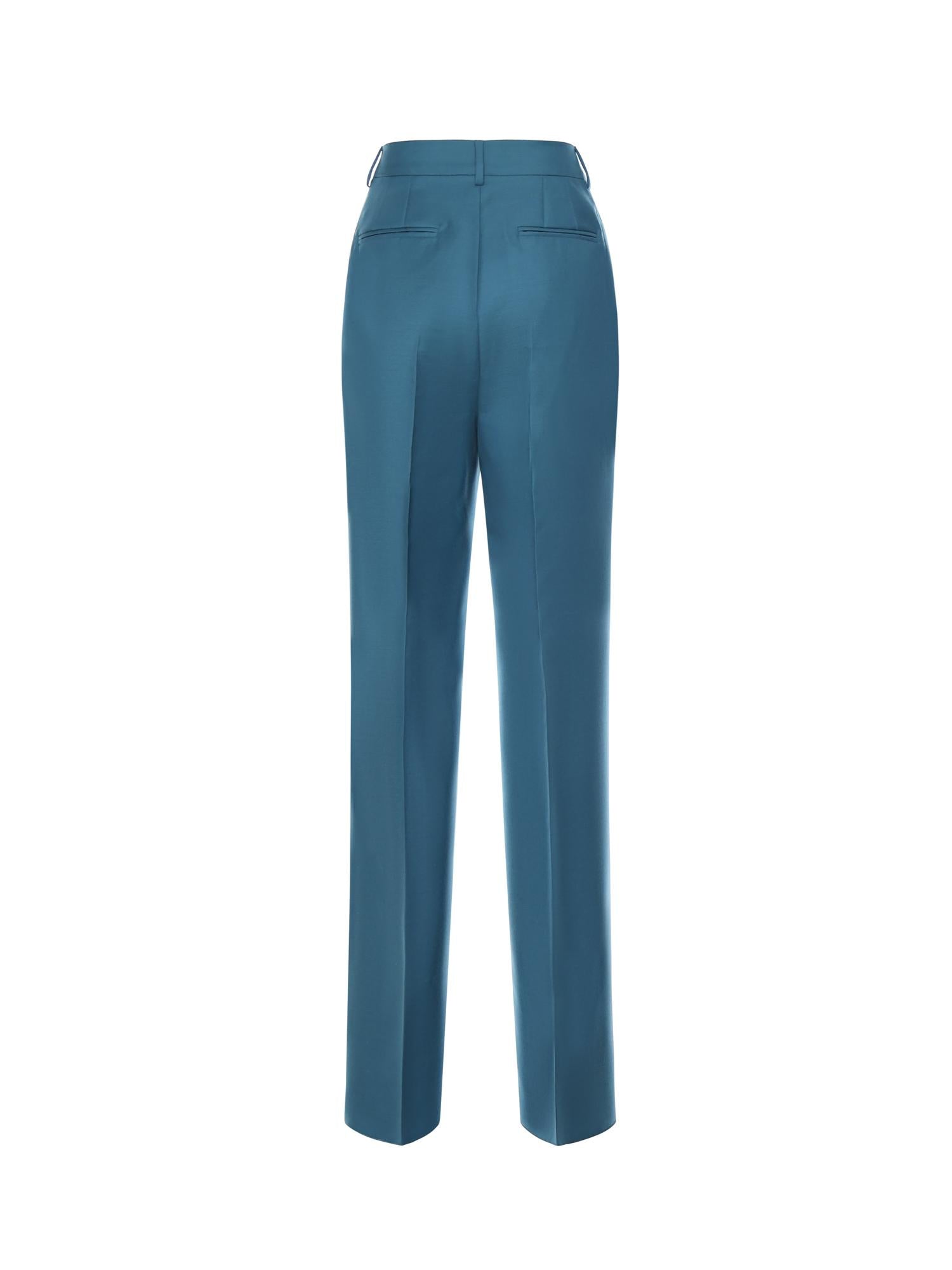 Pantaloni sartoriali in lana mohair e seta 2611131101600 003 MAX MARA 