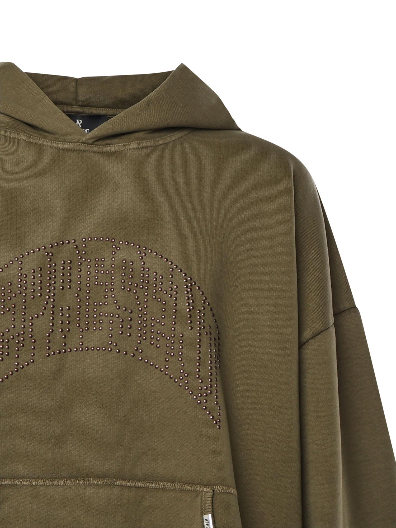 Felpa Embellished in cotone MLM100437 59 REPRESENT 