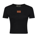 Top in cotone con logo FS8110 AW87F0GME FENDI 