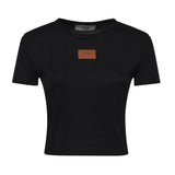 Top in cotone con logo FS8110 AW87F0GME FENDI 