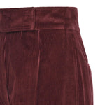 Pantalone wide leg in velluto 2521136393600 006 MAX MARA 