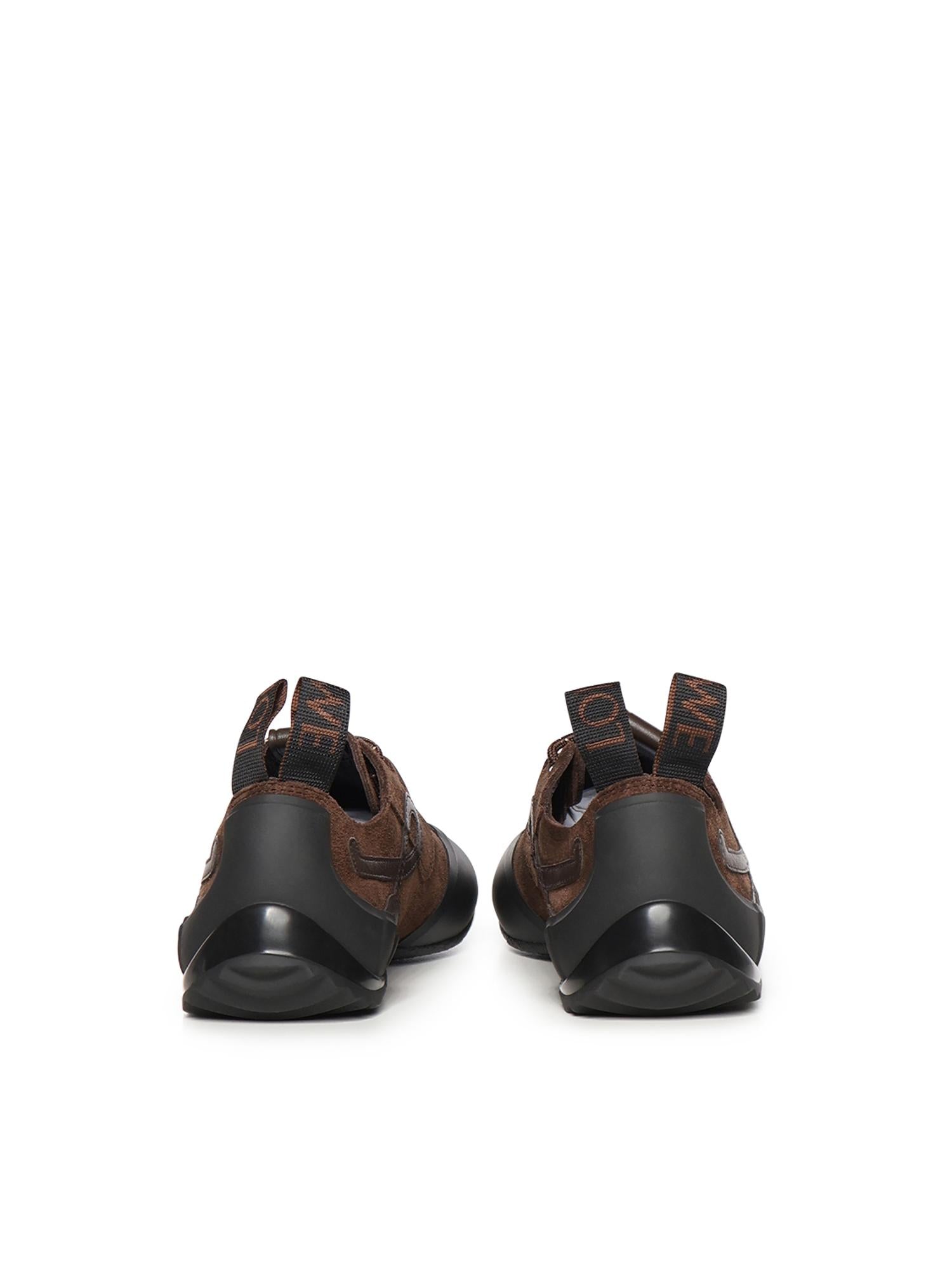 Sneaker Grip in pelle scamosciata L814282X78 3223 LOEWE 