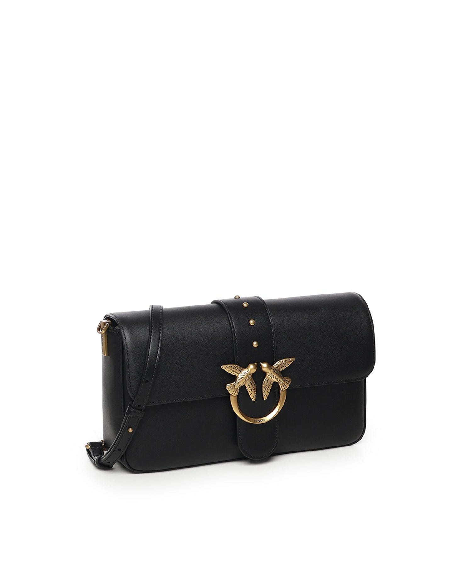 Borsa Love Bag One Slouchy in pelle 105823 A0QOZ99Q PINKO 