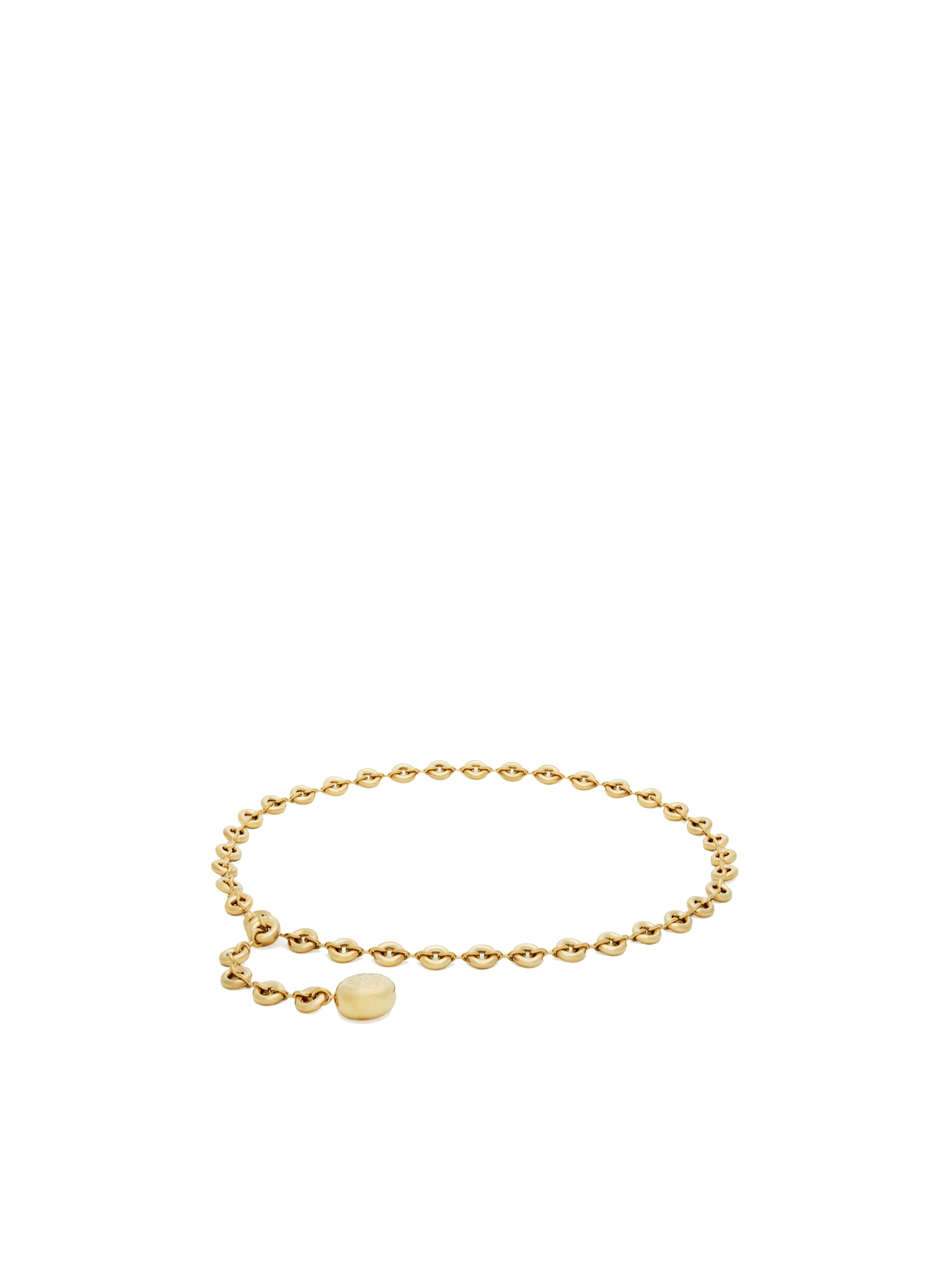 Cintura a catena Donut in ottone E564244X01 8130 LOEWE 