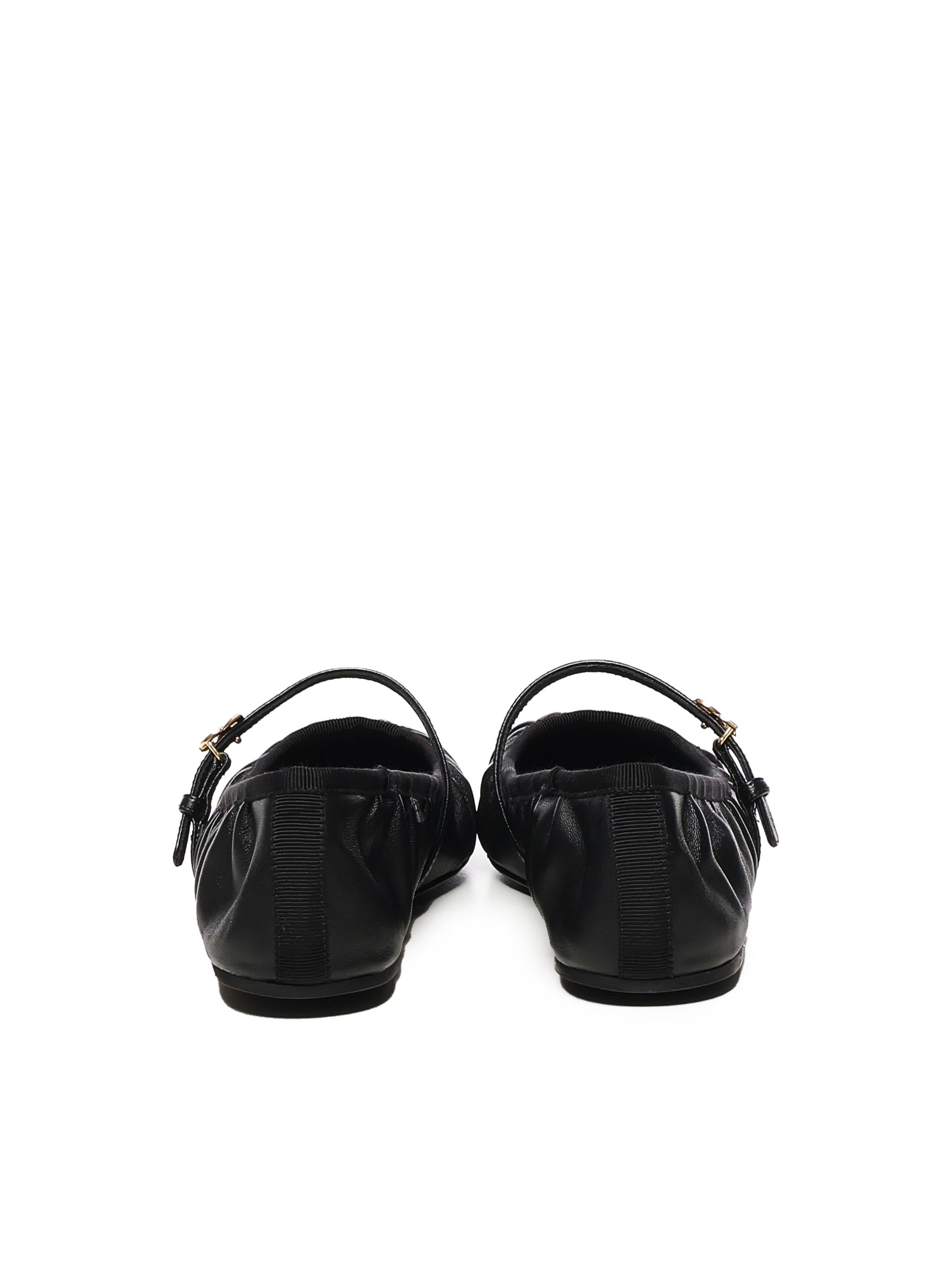 Ballerina Vally in nappa CB0257 AD1378B956 DOLCE & GABBANA 