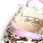 Borsa Colette in canvas di cotone con stampa COL0001 00327L MC2 SAINT BARTH 