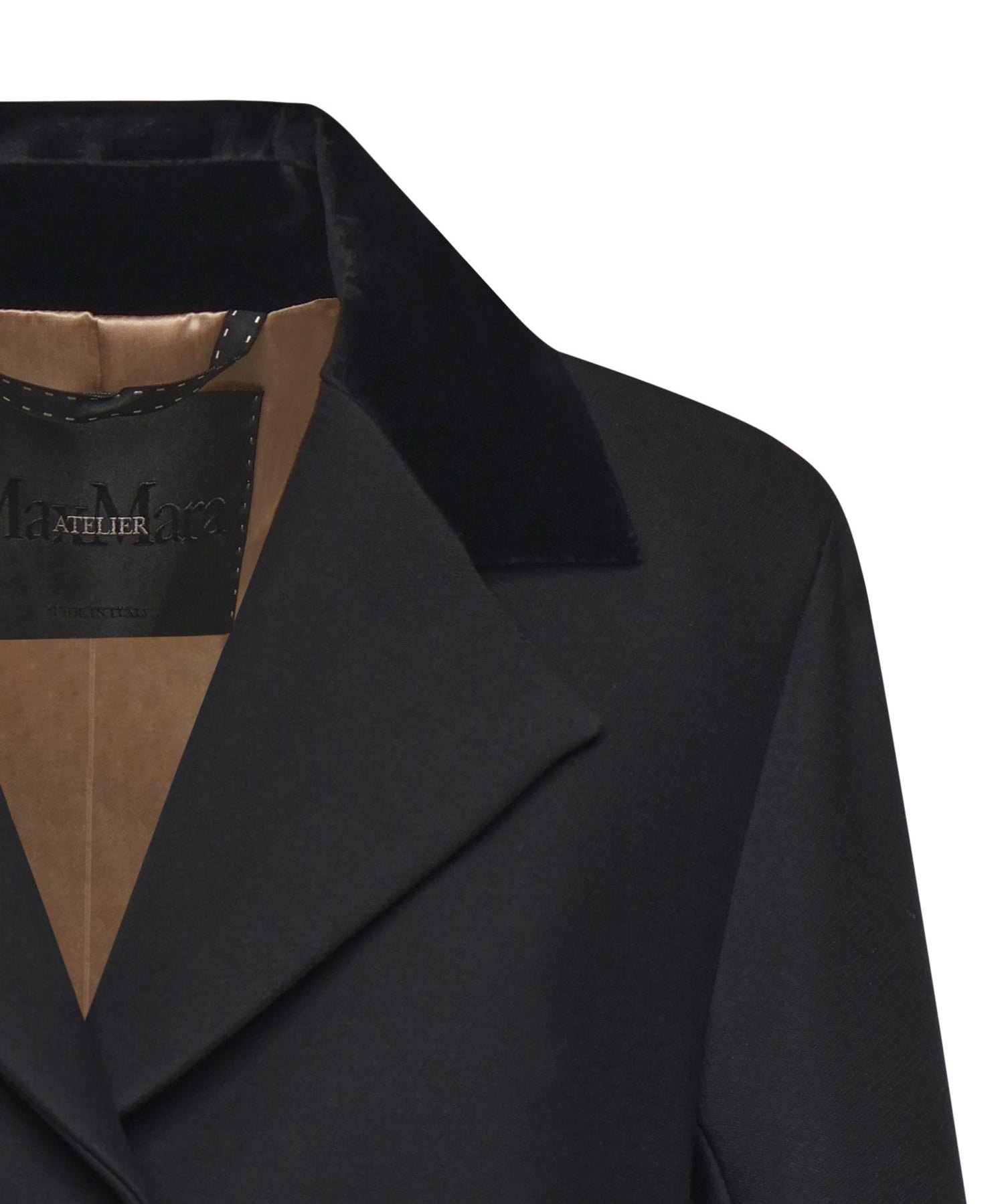 Cappotto in lana e seta 2521016055600 001 MAX MARA 