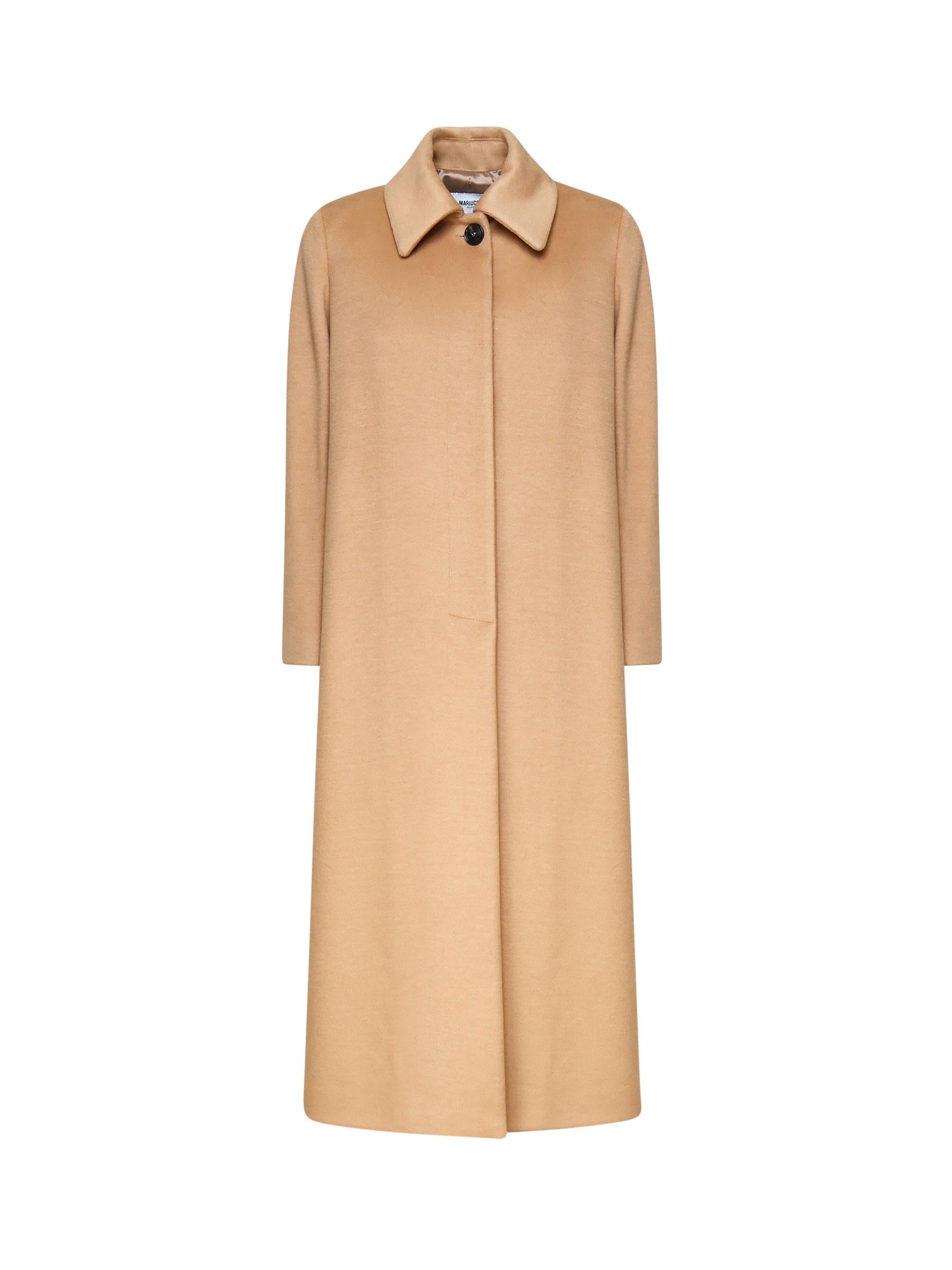 Cappotto in misto lana vergine MMD901 CAMMELLO MARIUCCIA Milano 
