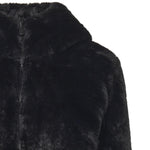 Giacca lunga Bridget in pelliccia sintetica D40070W FURY2110000 SAVE THE DUCK 