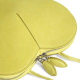Borsa a tracolla Le Cœur in pelle e suede AA1P003CA577 U23 ALAIA 