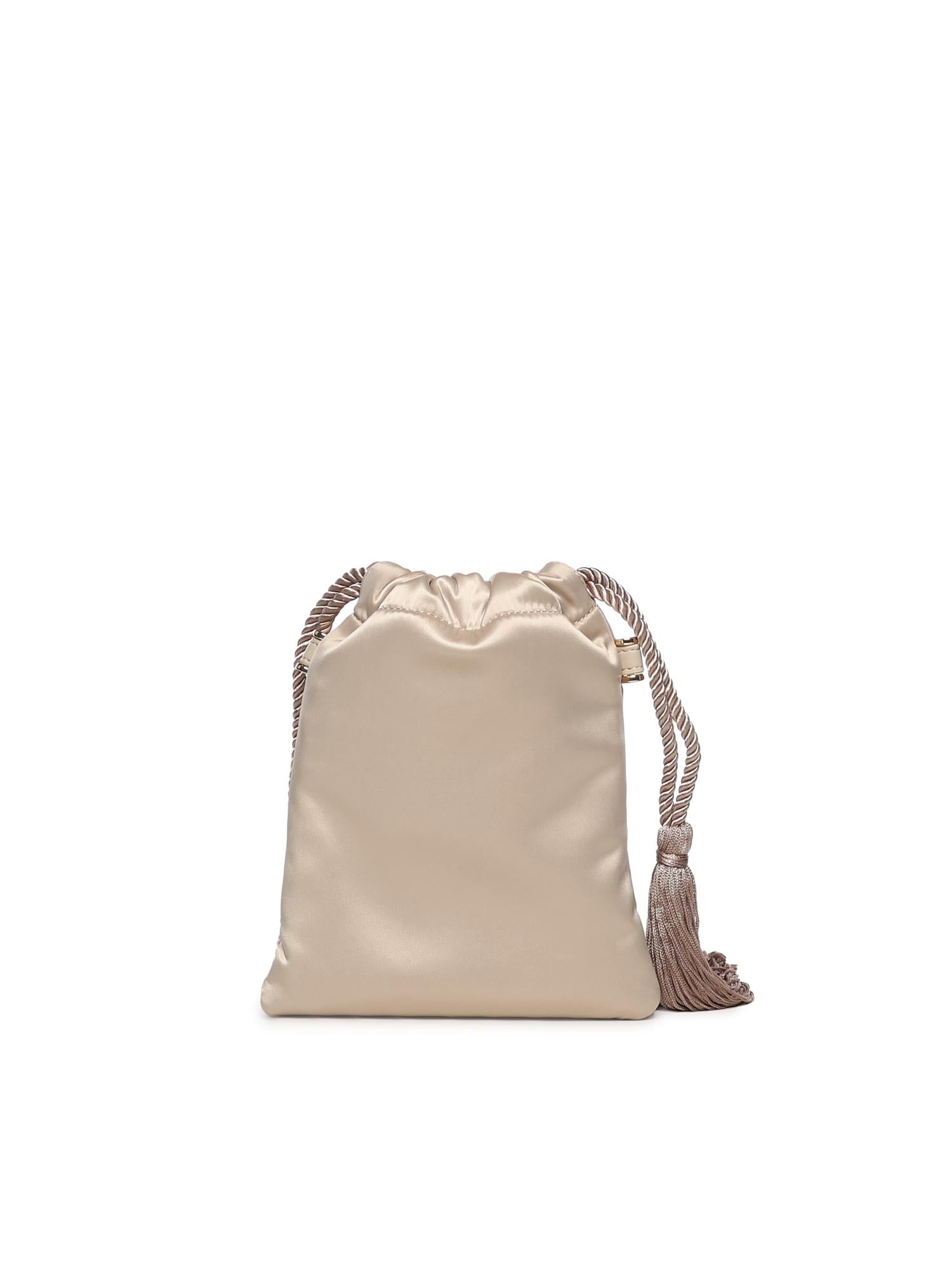 Mini bag Kayla con logo 73BS9MZ04 KAYLACHAMPAGNE V° 73 